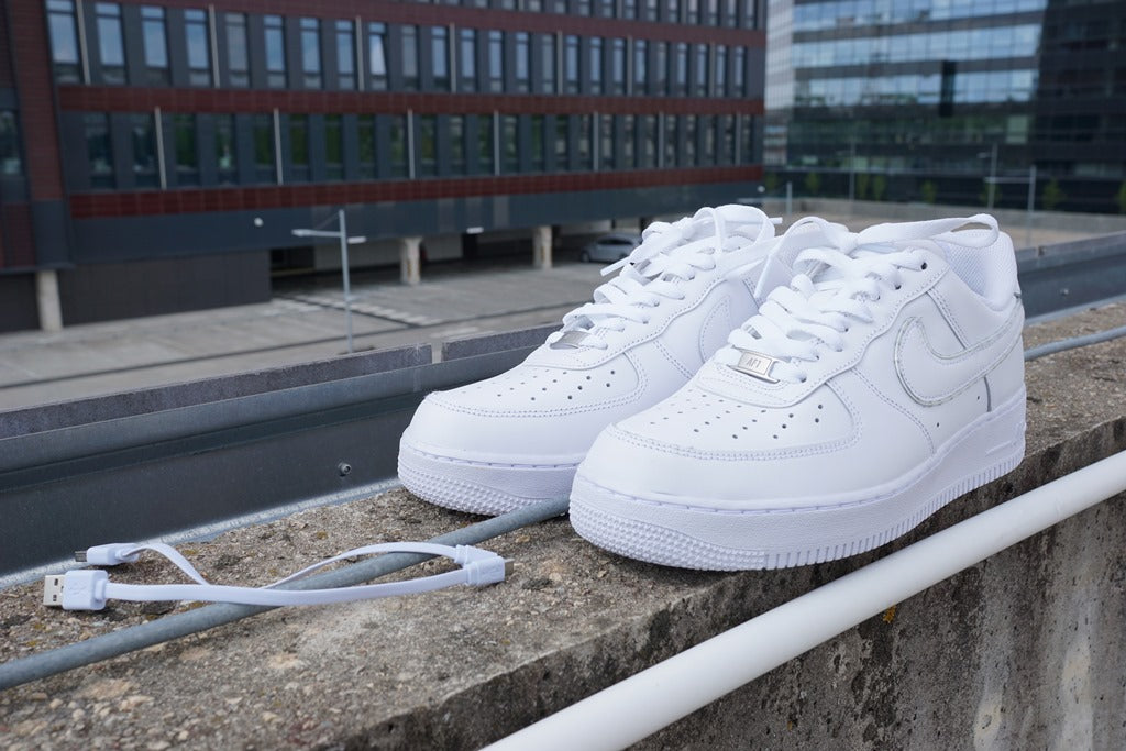 Light Up Nike Air Force 1's '07 BLUE Mens –
