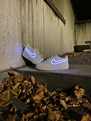 Light Up Nike Air Force 1's '07 WHITE Womens