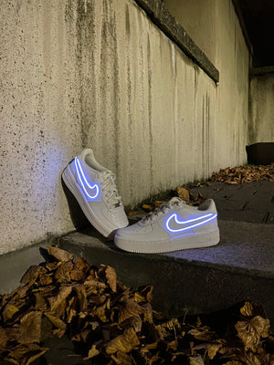 Light Up Nike Air Force 1's '07 White Mens